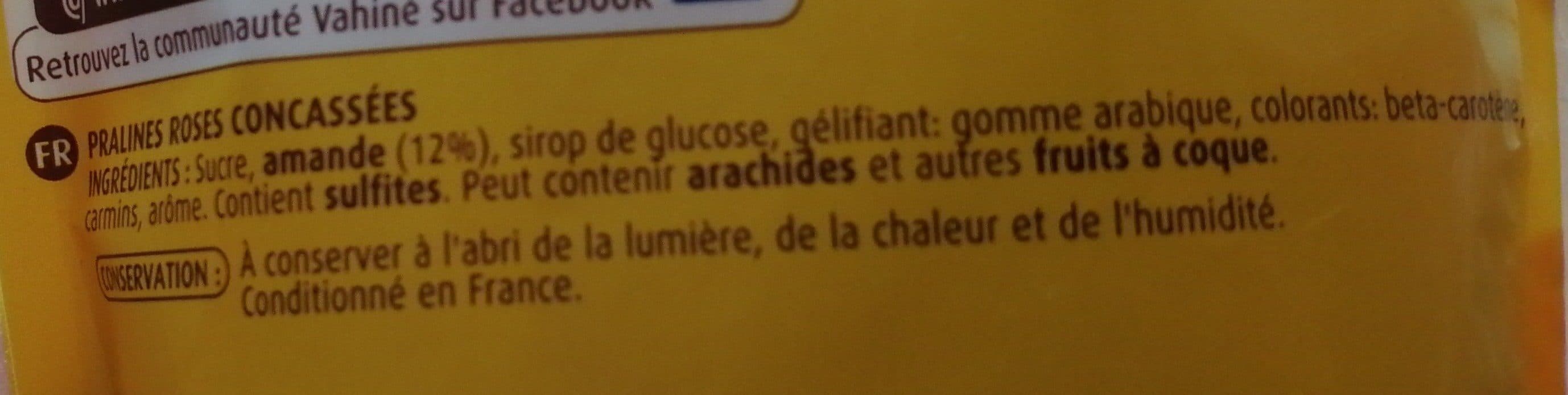 Vahine Pralines concassées packshot