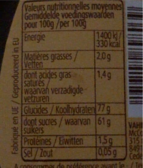 Vahiné Sundae Caramel Toffee packshot