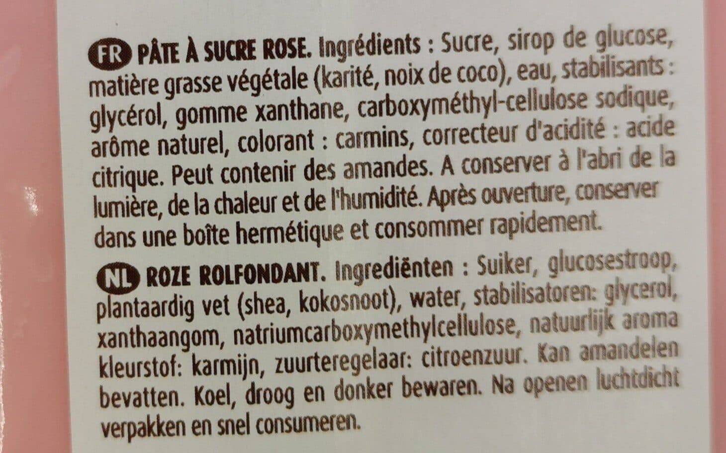 Vahiné Pâte à sucre packshot