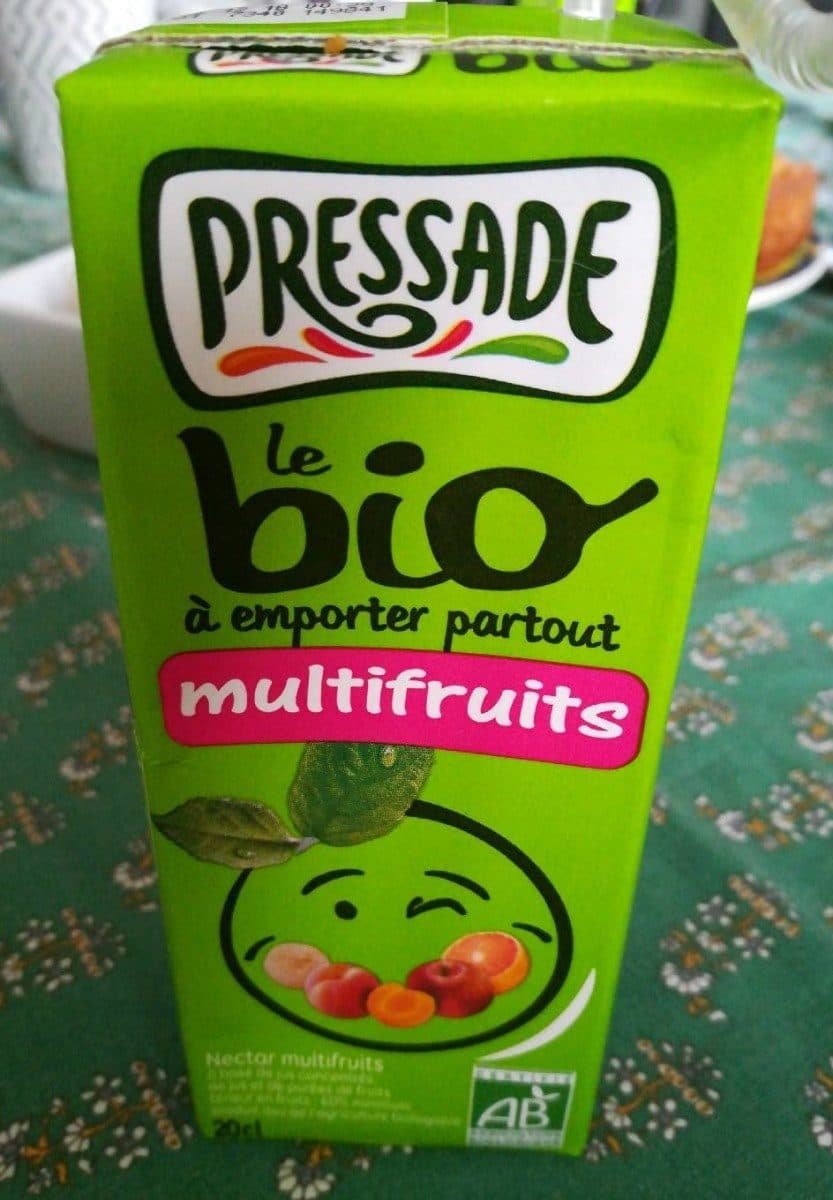 Pressade Le bio multifruits packshot