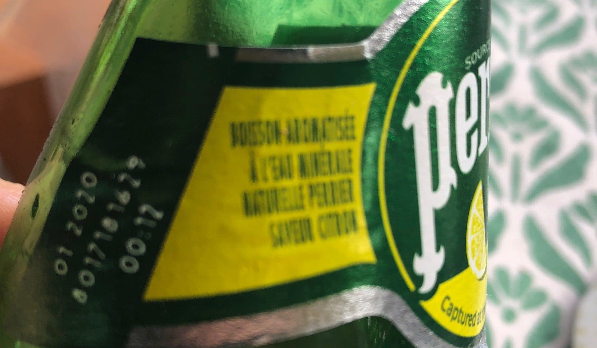 Perrier Mineral Water - Perrier Lime 200 ML packshot
