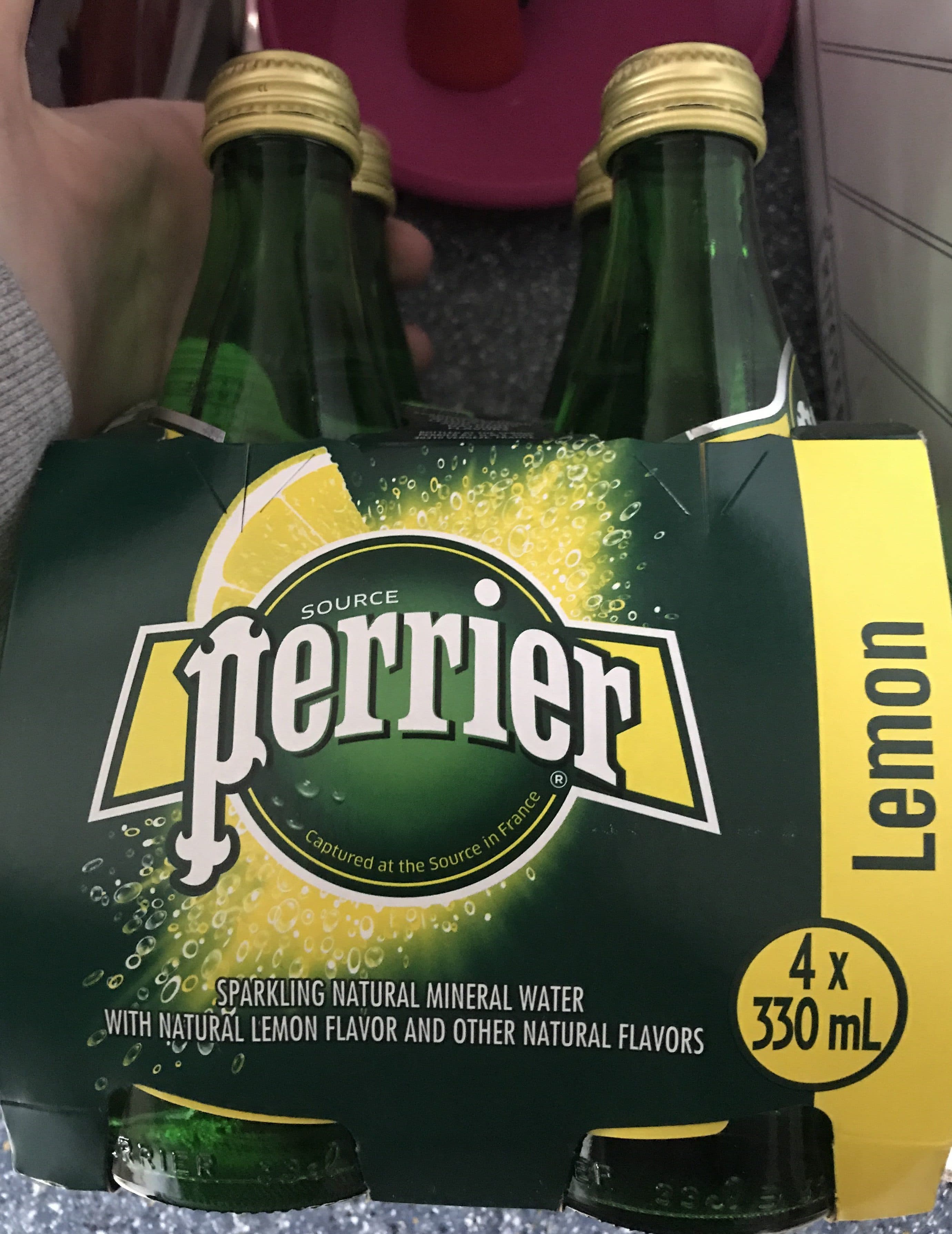 Perrier Perrier Water Lemon packshot