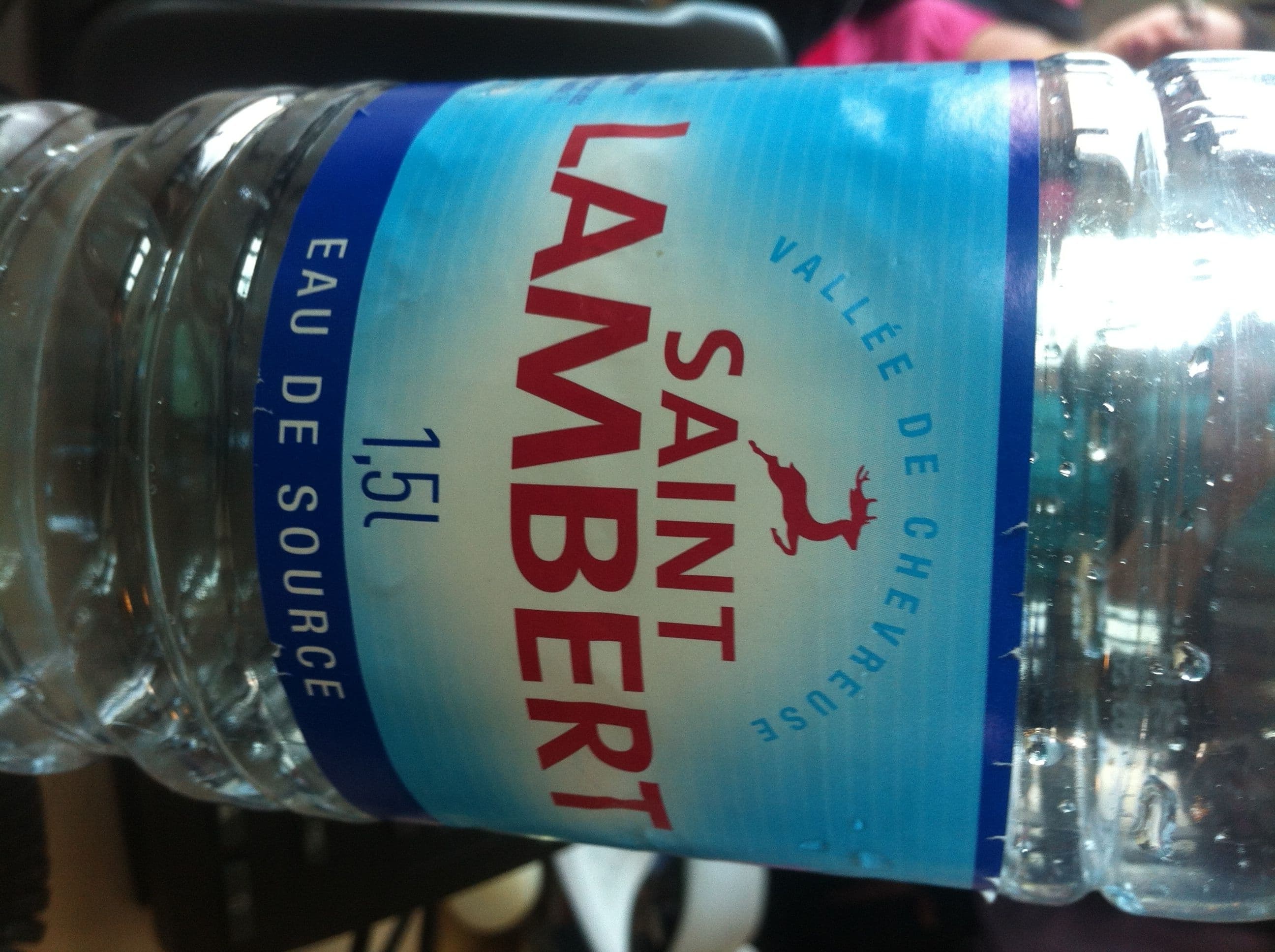 Saint Lambert Eau de source packshot
