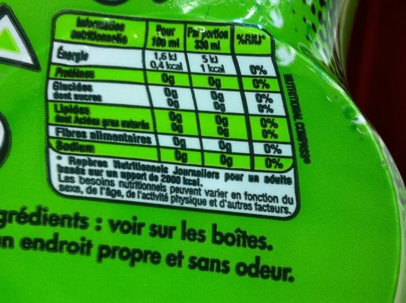 Perrier Perrier saveur citron vert packshot