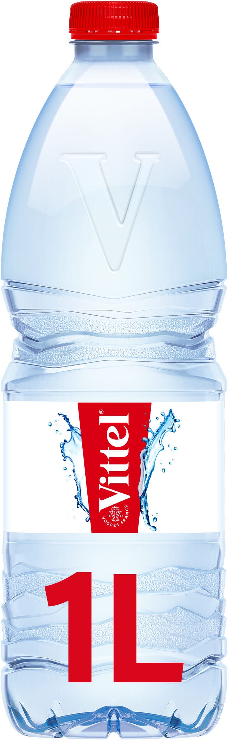 Vittel Eau minérale naturelle packshot