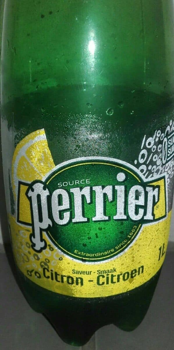 Perrier Perrier saveur citron packshot