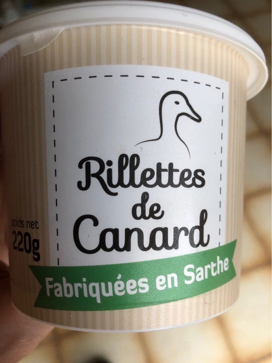 Open Food Facts Rillettes de canard packshot