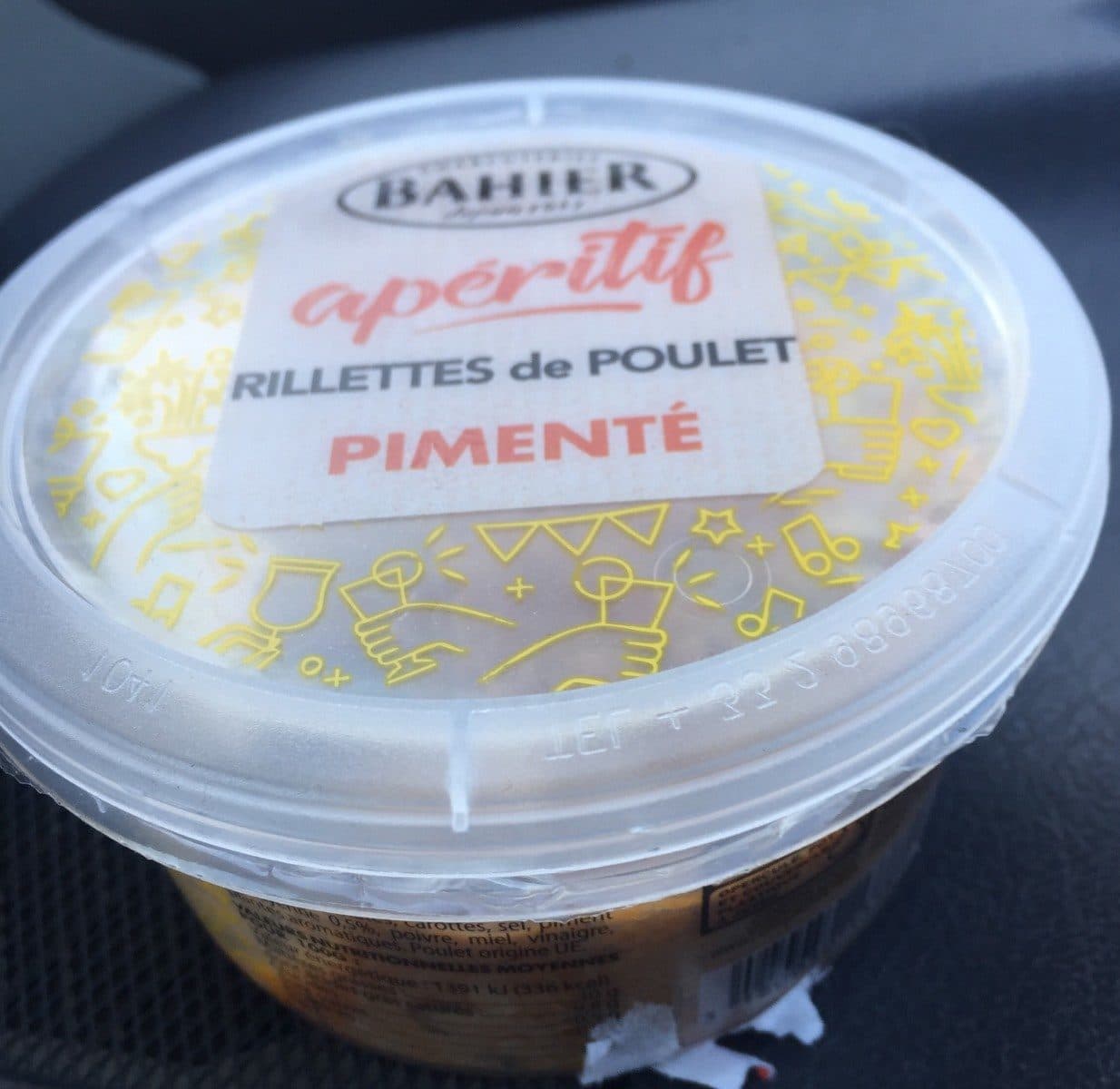 Bahier Rillette de poulet pimenté packshot