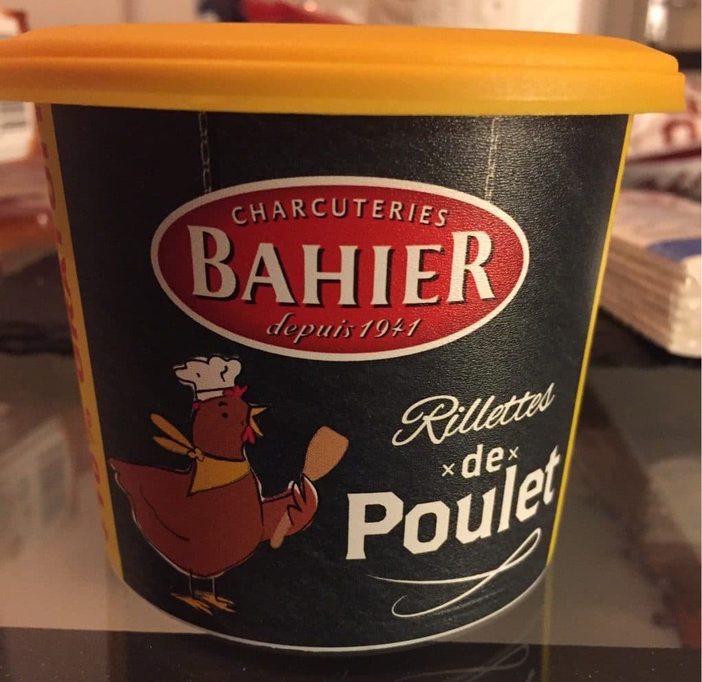 Bahier Rillettes de poulet packshot
