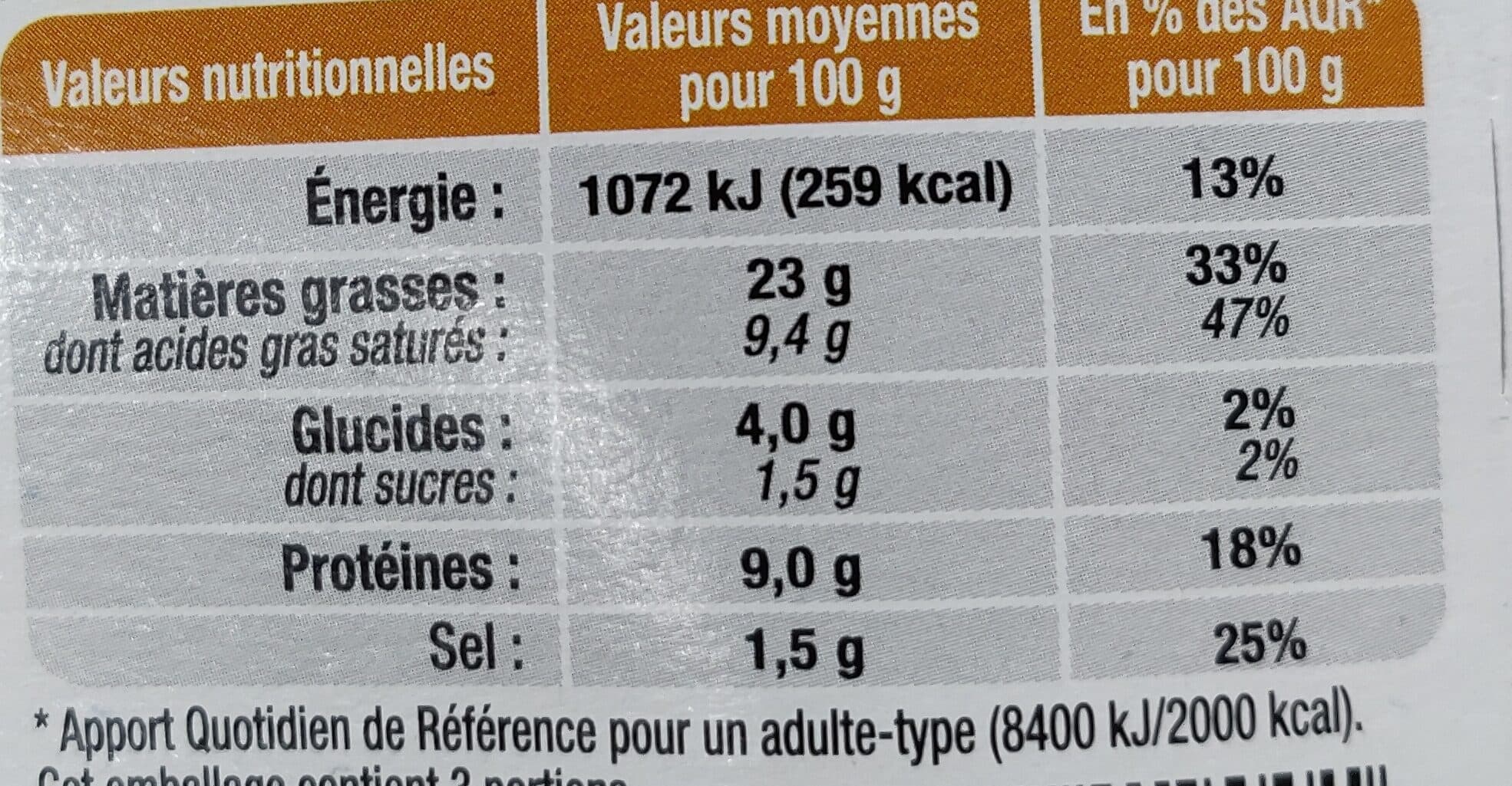 Bahier Boudin au lait frais à la Truffe de la St Jean 1,1 % packshot