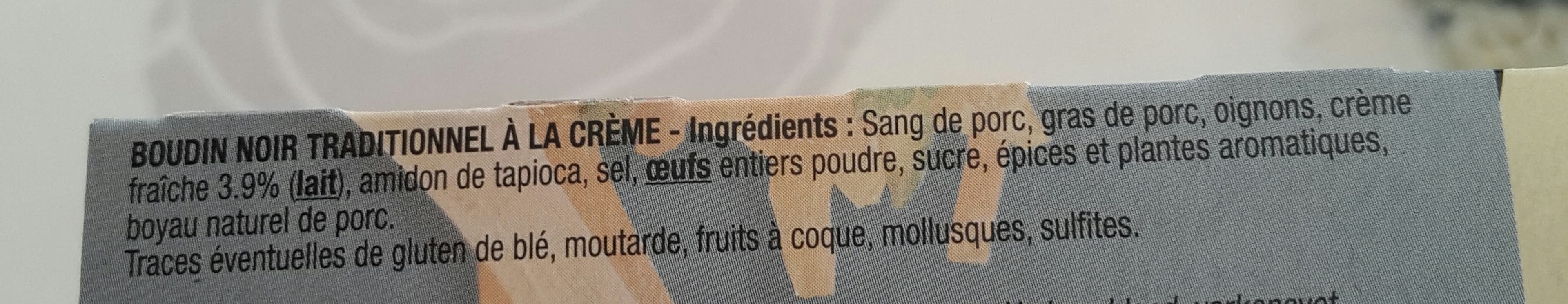 Bahier Bahier boudin noir a la creme packshot