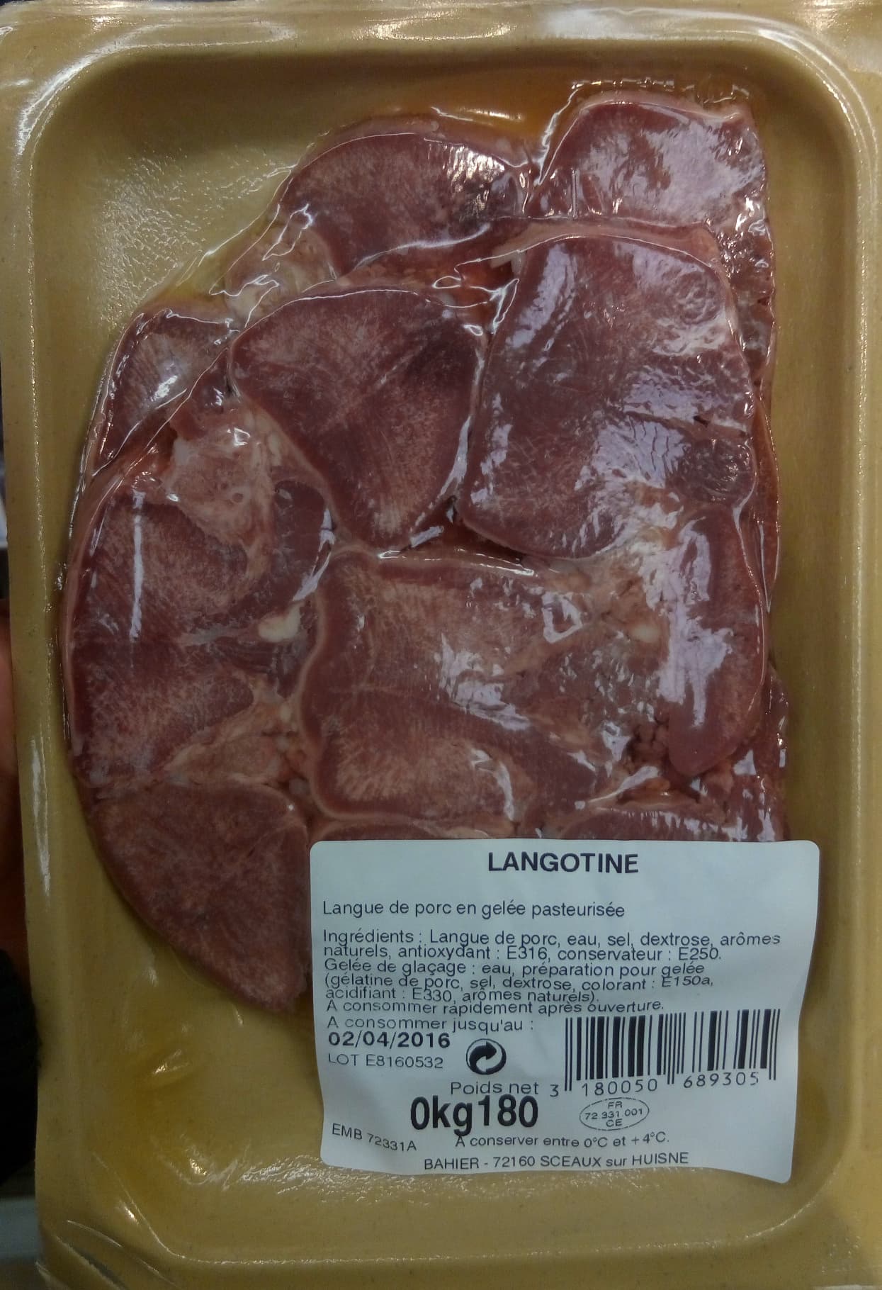 Bahier Langontine packshot