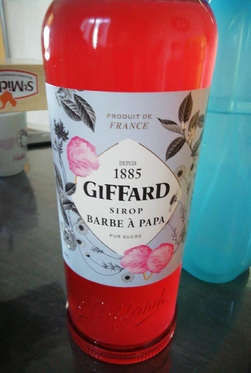 Giffard Sirop barbe a papa packshot