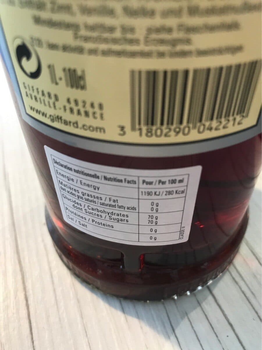 Giffard Giffard Sangria Sirup Maxi packshot