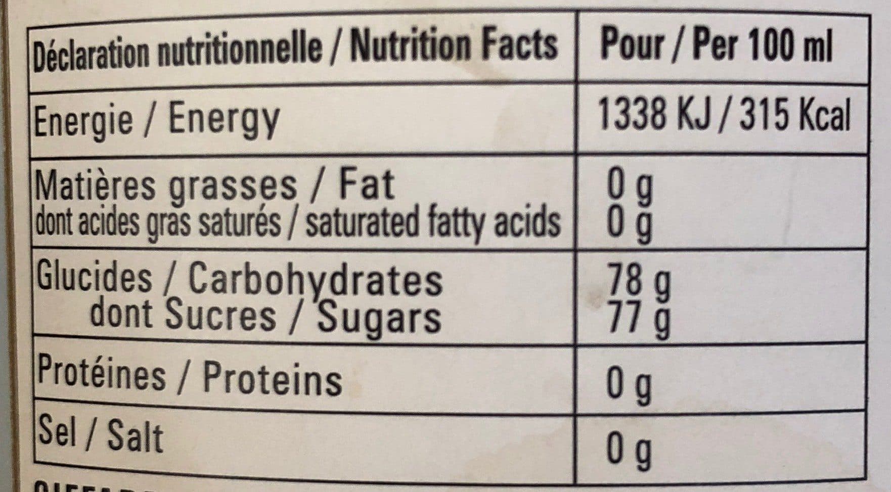 Giffard Sirop crème brûlée packshot