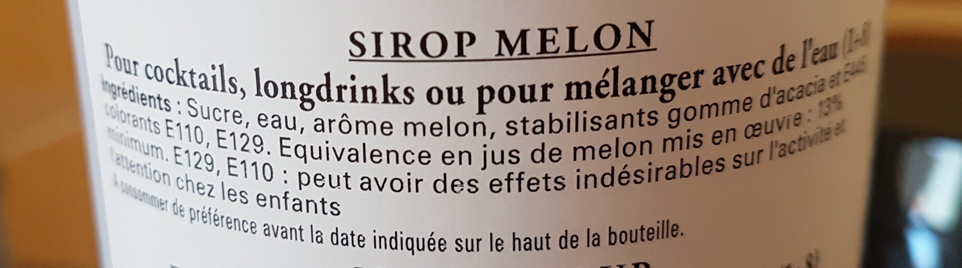 Giffard Sirop Melon packshot