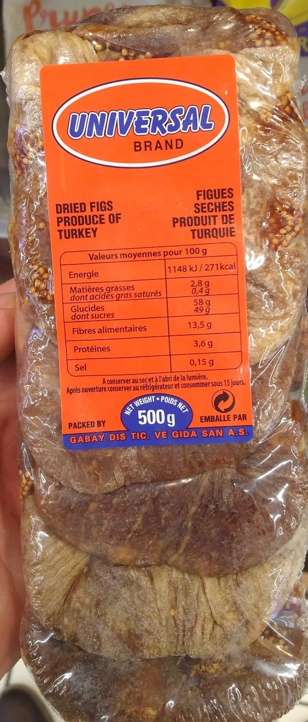 Maître Prunille Figues sèches packshot