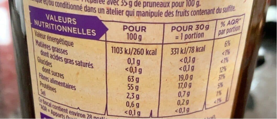 Maitre Prunille 850G Creme De Pruneaux Maitre Prunille packshot