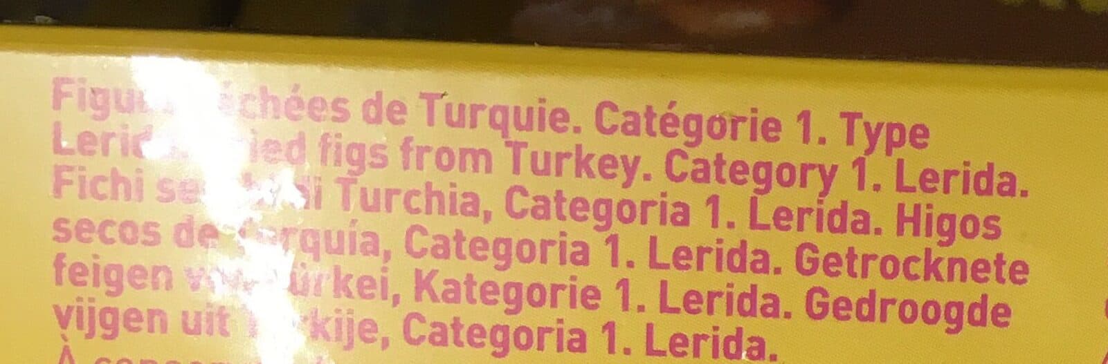 Maître Prunille Figues séchées type lérida packshot