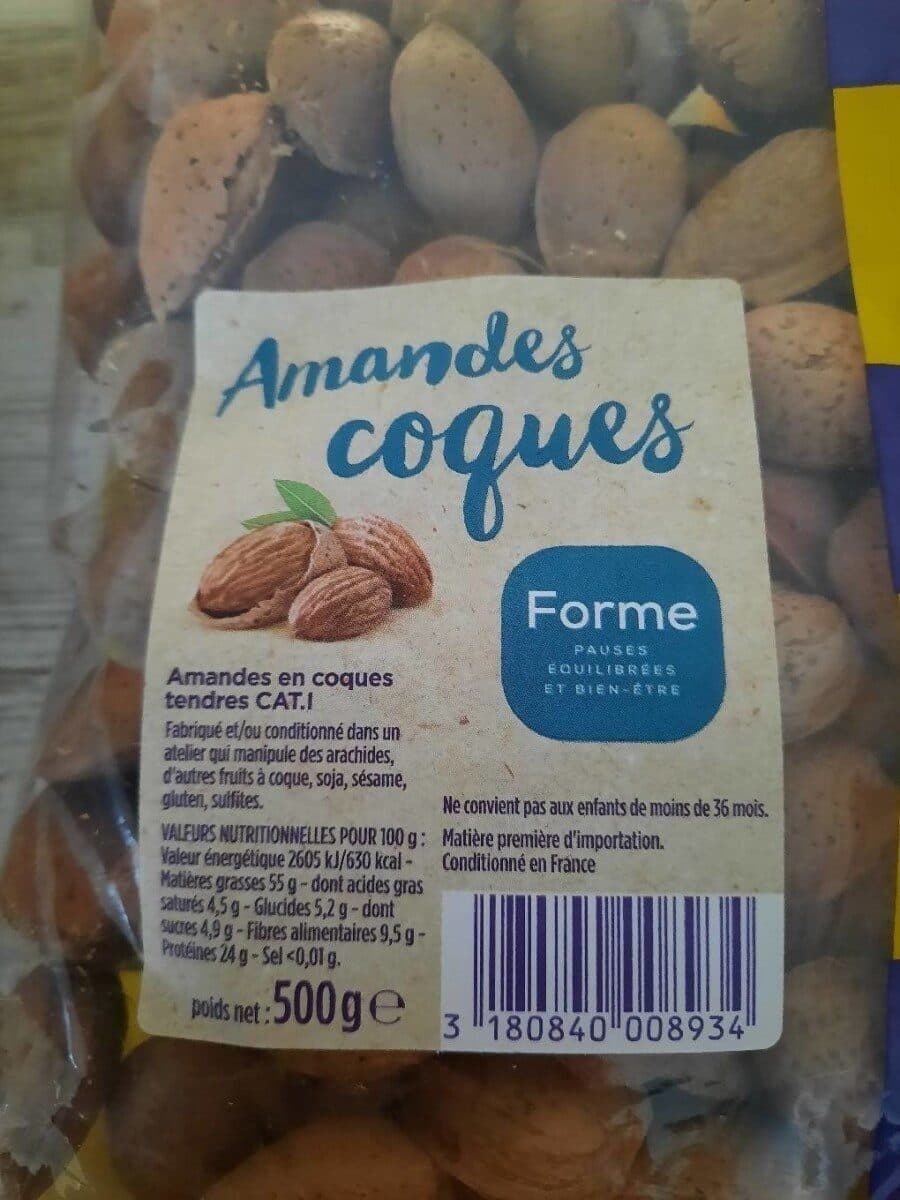 Maitre Prunille Amandes coques packshot