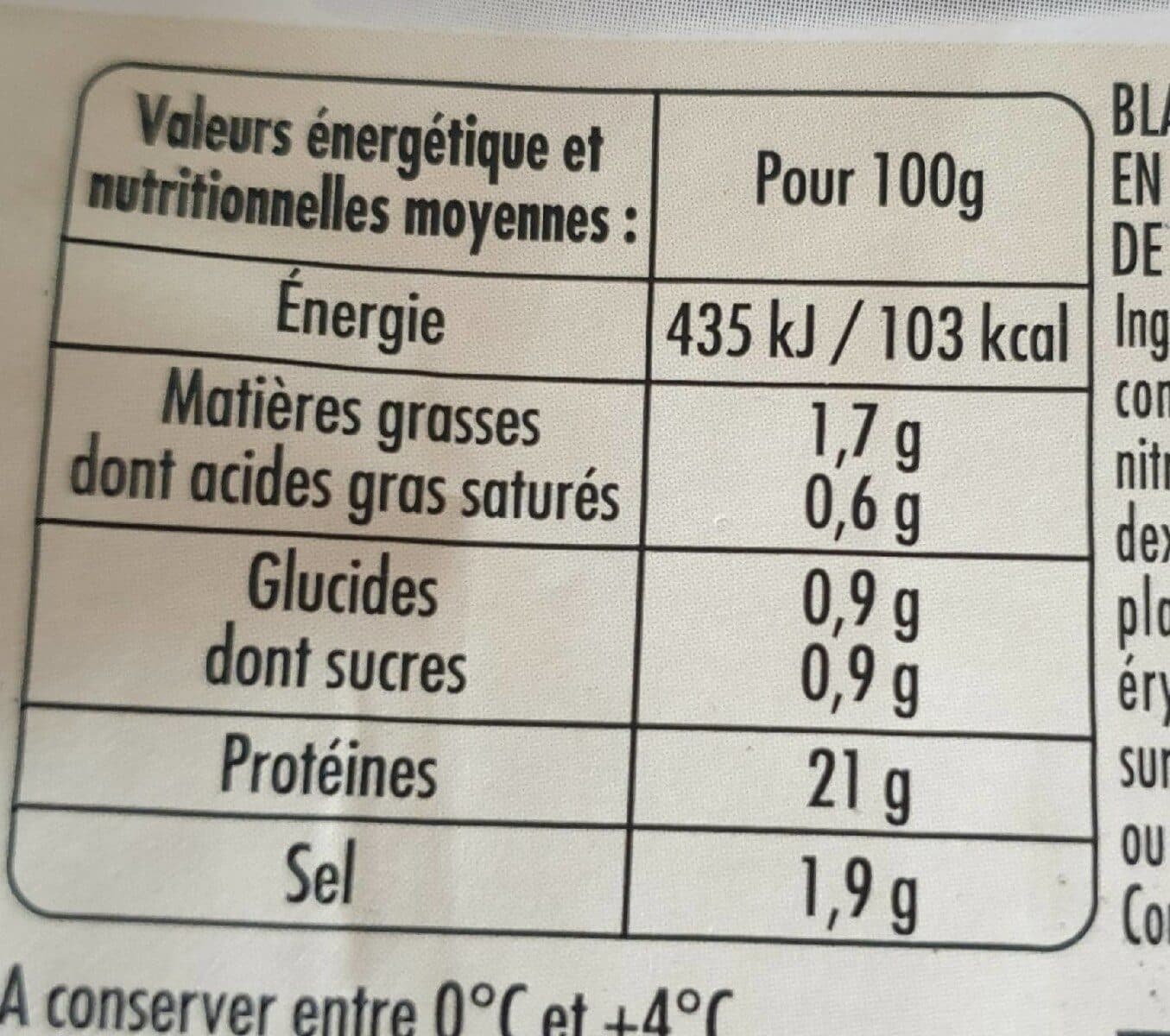 Madrange Blanc de poulet packshot