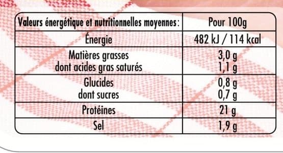 Madrange Le Torchon jambon cuit dans son bouillon packshot