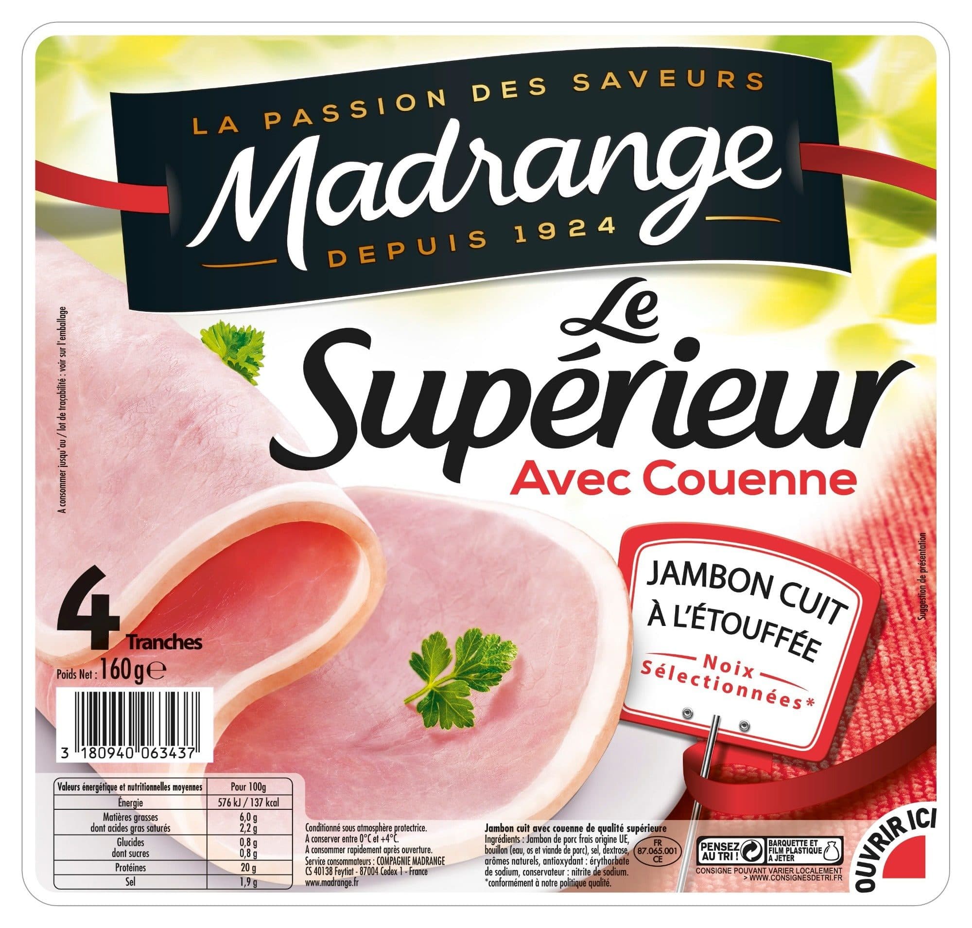 Madrange Le Supérieur Avec Couenne 4tr packshot
