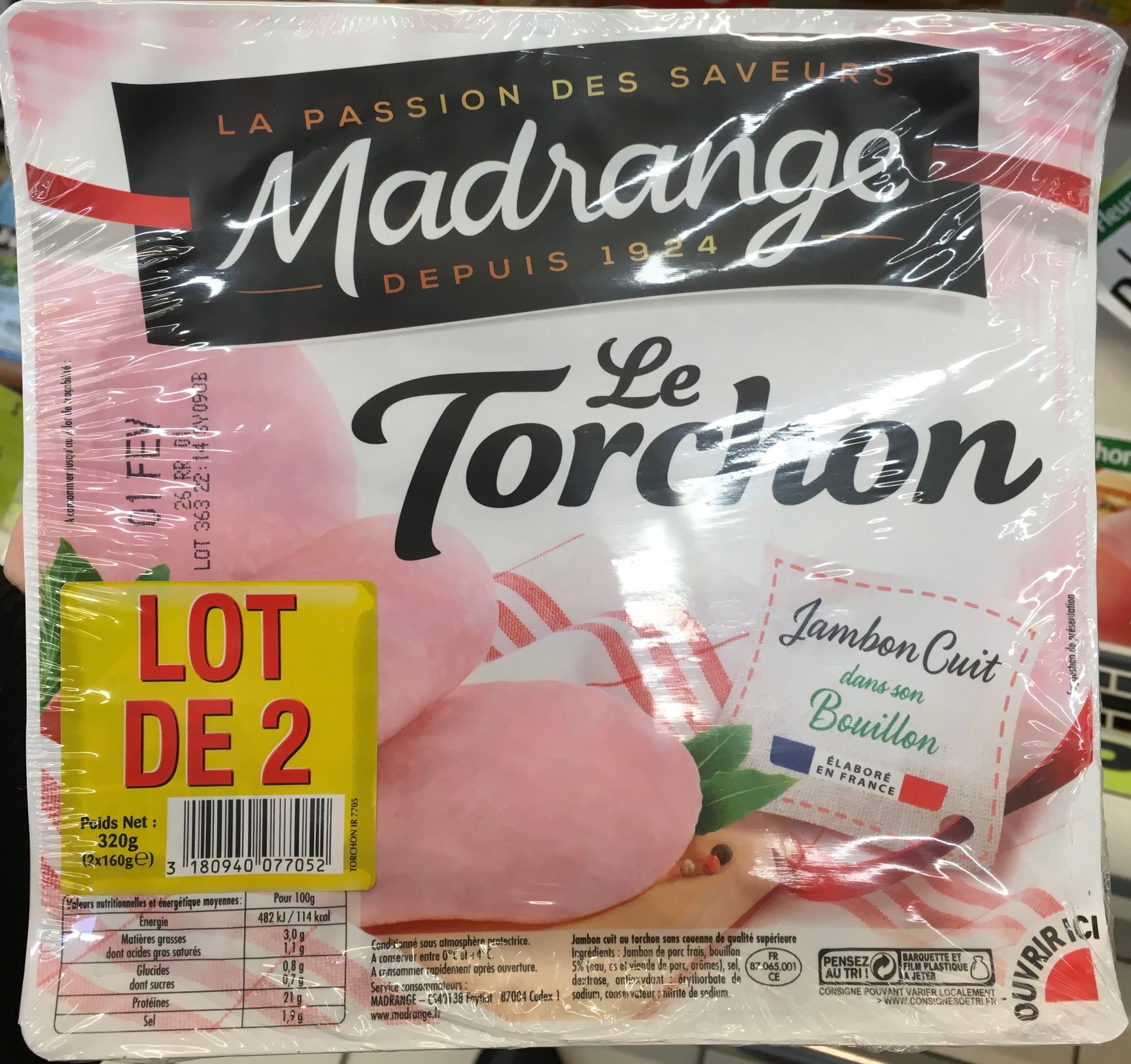 Madrange Le Torchon (lot de 2) packshot