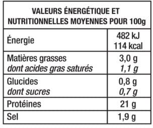 Madrange Jambon cuit supérieur sans couenne 4tr packshot
