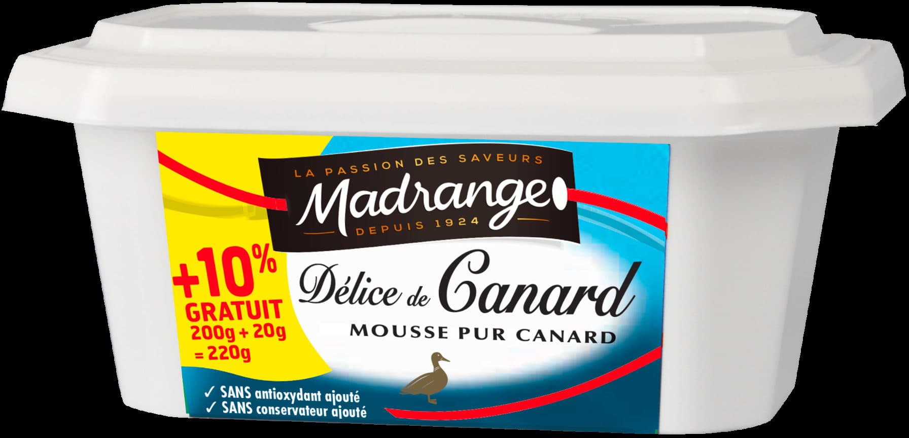 Madrange Délice de canard +10% gratuit packshot