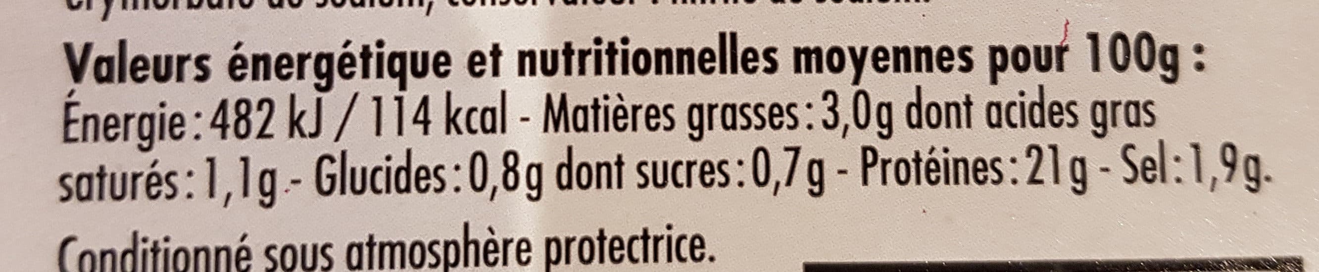 Madrange Jambon superieur packshot