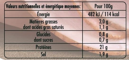 Madrange Jambon à la Broche Sans Couenne packshot