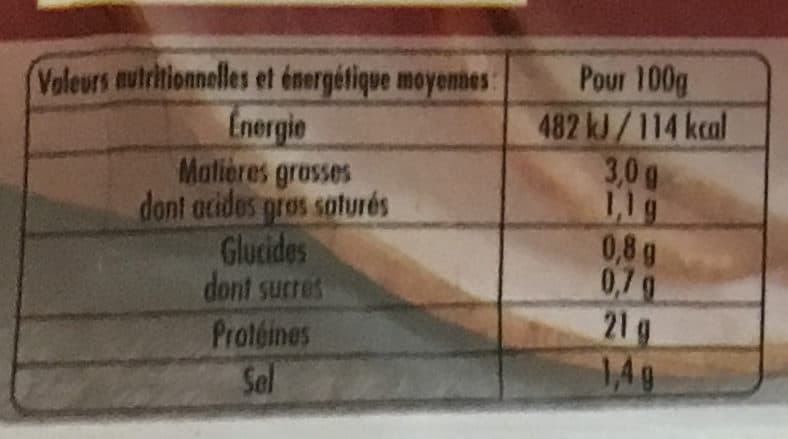 Madrange A la broche -25% de sel packshot
