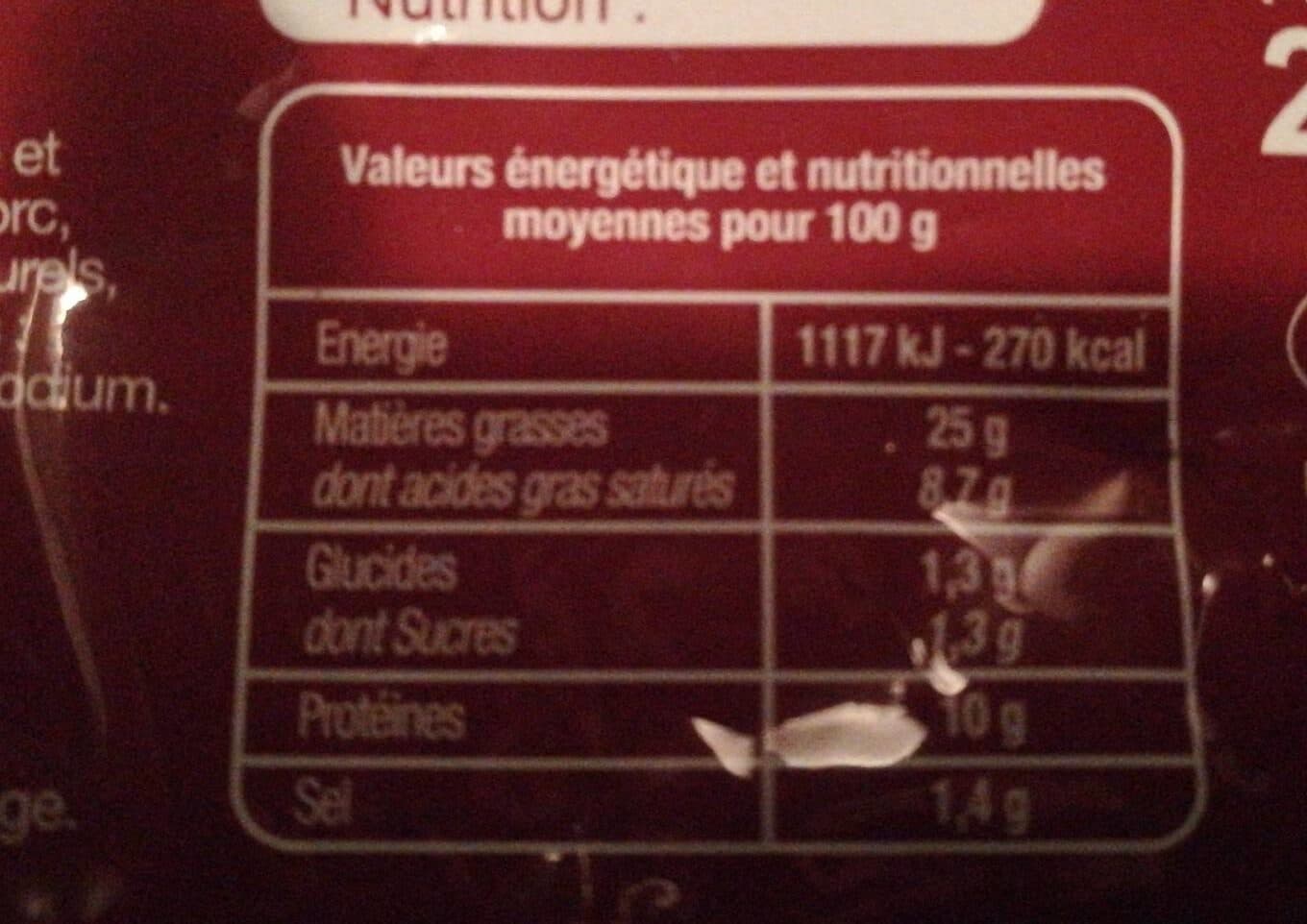 Discount Auchan Mousse de canard au porto packshot