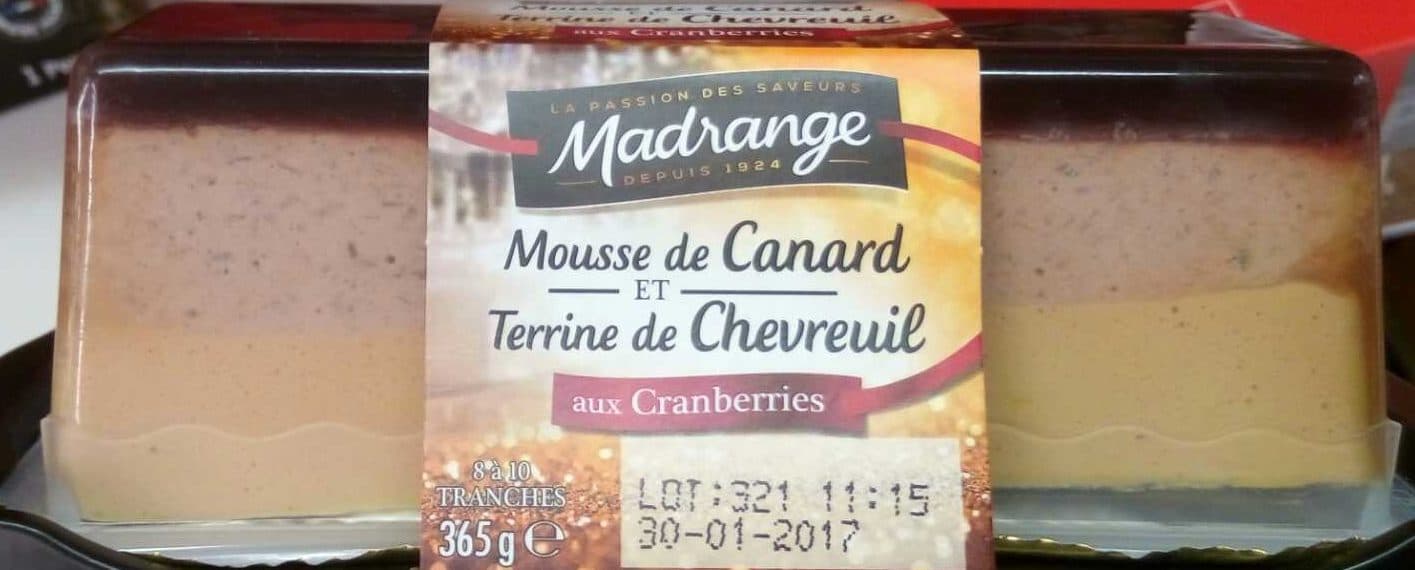 Madrange Mousse de Canard & Terrine au Chevreuil aux Cranberries packshot