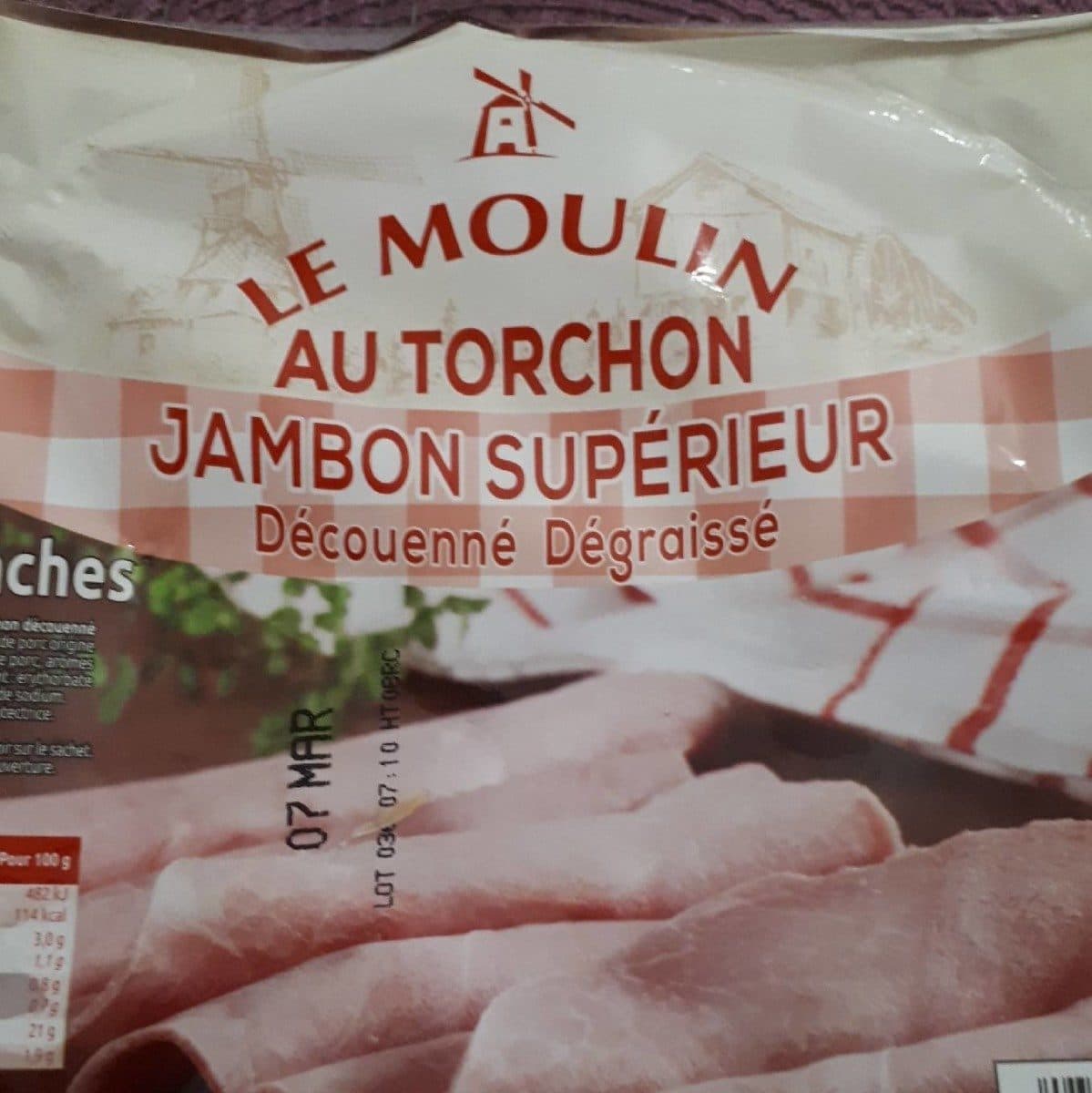 Le Moulin Jambon supérieur packshot