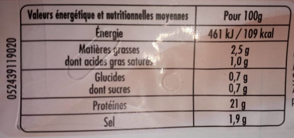 Madrange Mon Jambon Supérieur Label Rouge & responsable packshot