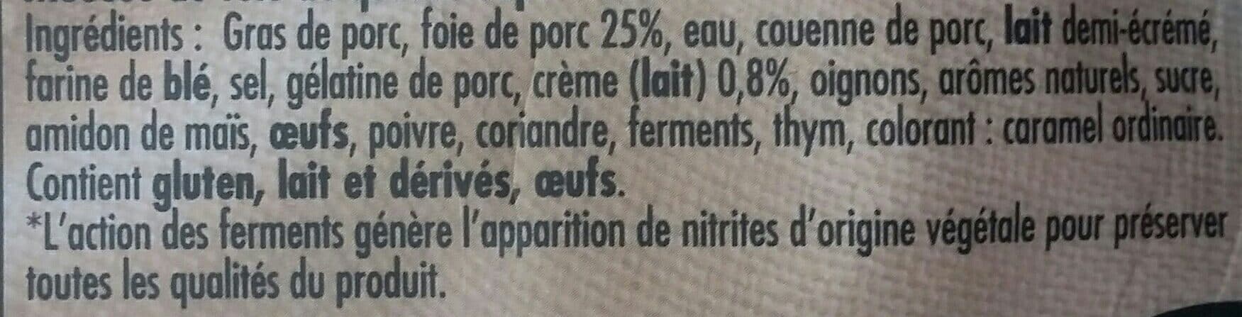 Madrange Mousse de Foie et sa pointe de crème packshot