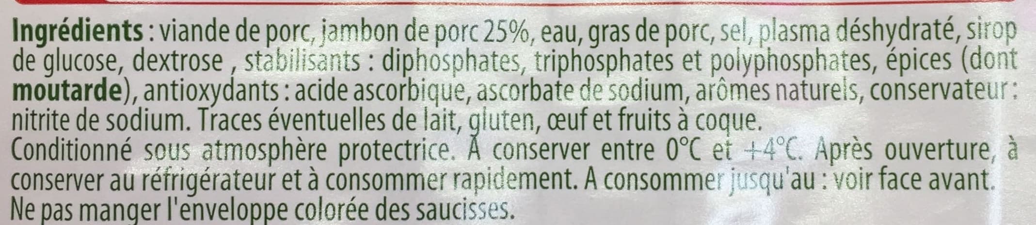 Stoeffler Les Assiettes d'Alsace Saucisse de Lyon (Sel -25%) packshot