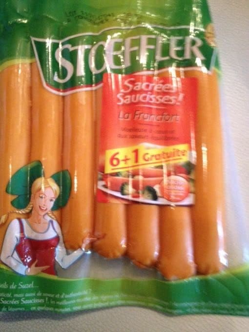 Stoeffler Saucisses Francfort packshot