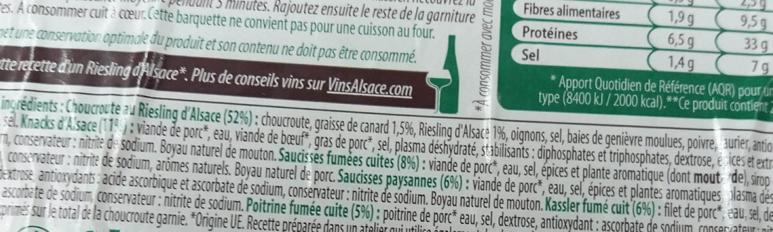 Stoeffler Stoeflfler La choucroute du temps retrouvé packshot