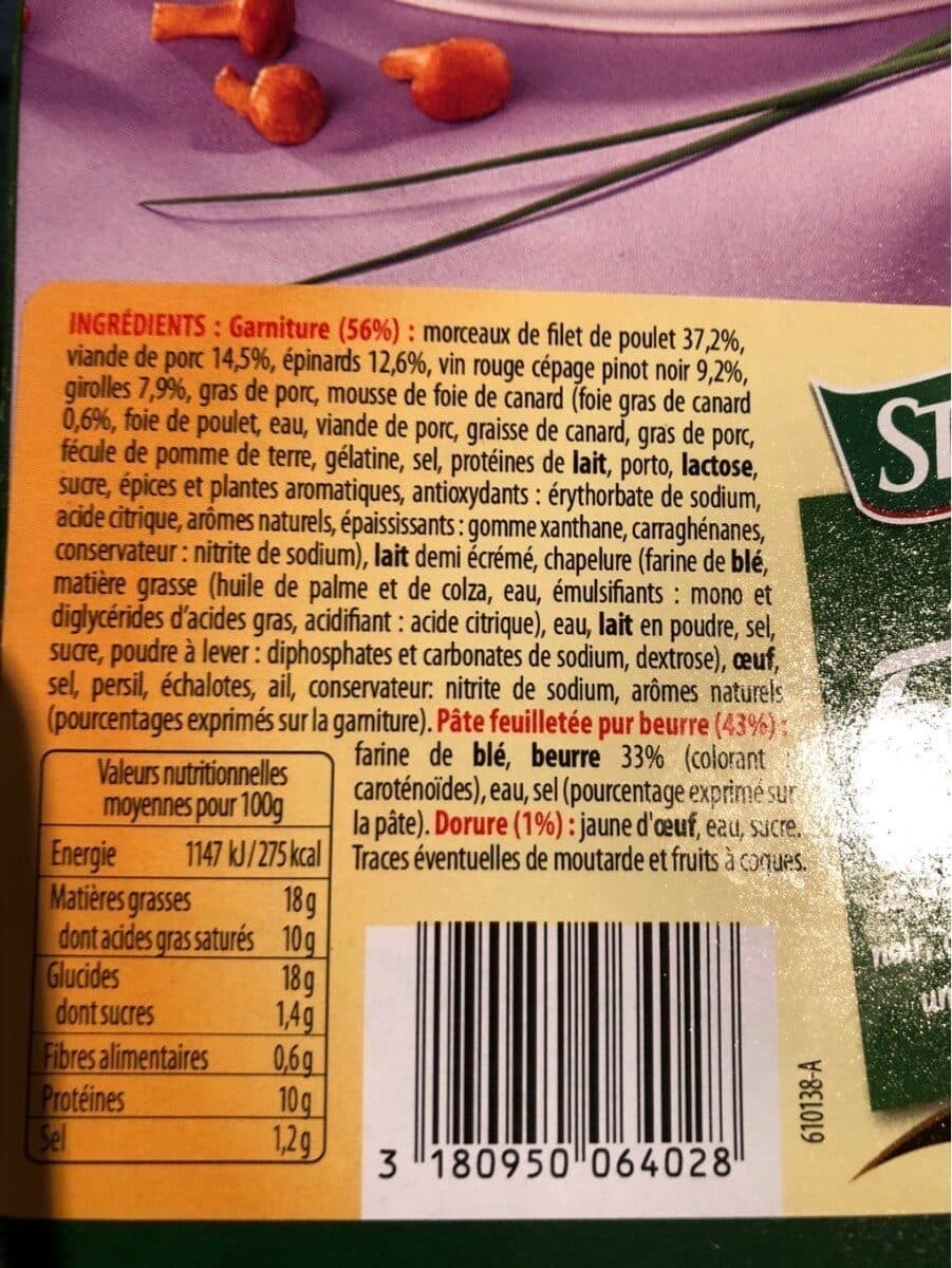 Stoeffler Tourte forestiere packshot