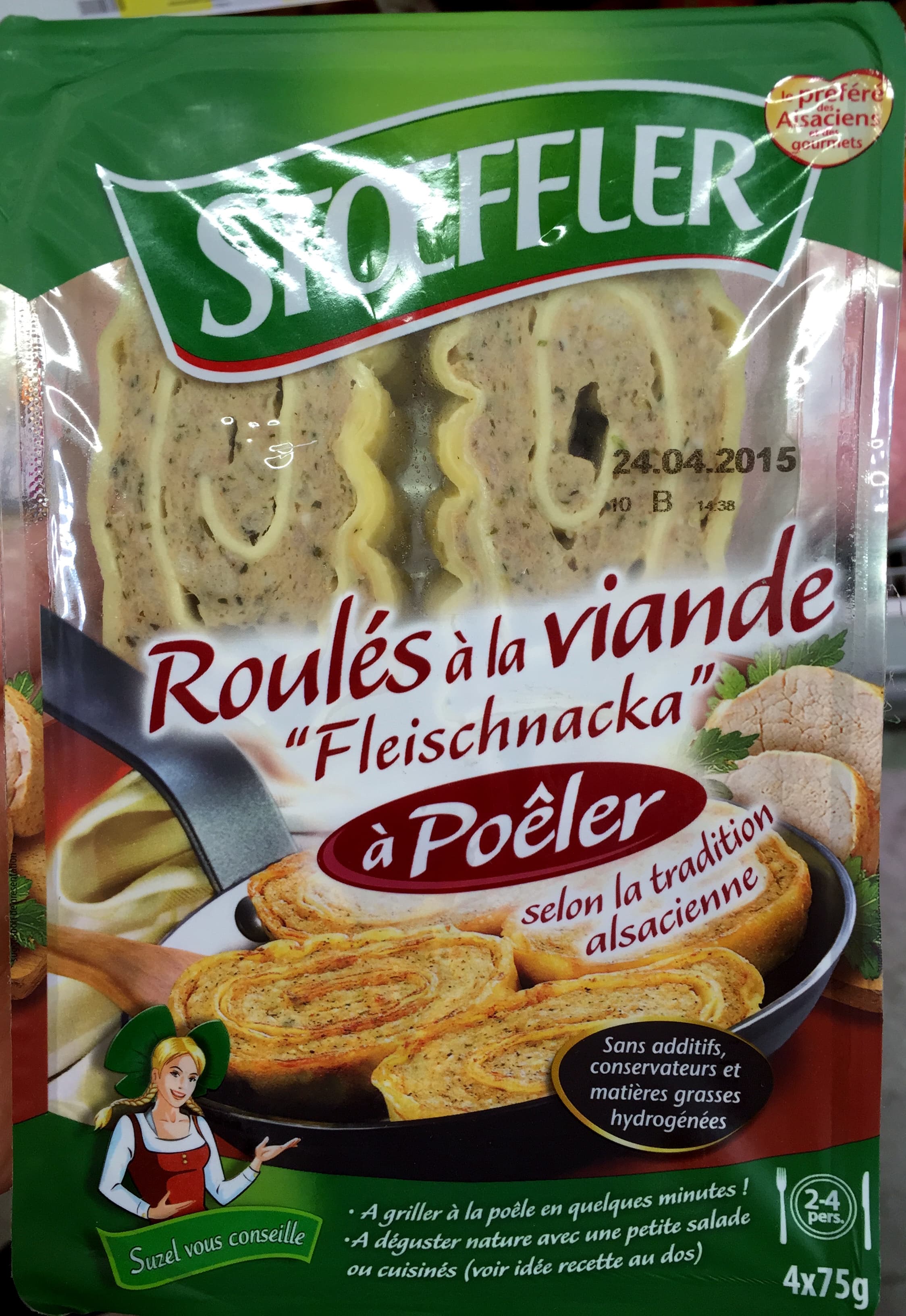 Stoeffler Roulés à la viande "Fleischnacka" à poêler packshot