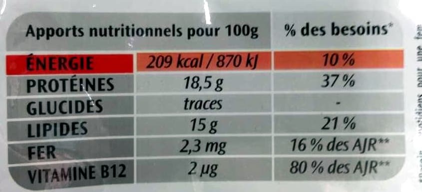 Charal Haché de Boeuf packshot