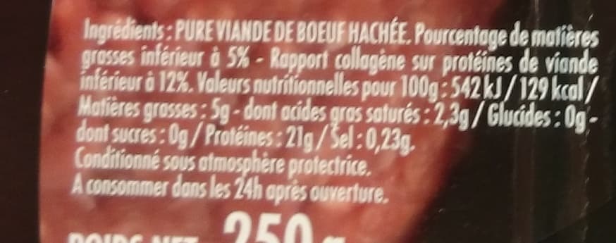 Charal Le Tradition Façon Bouchère 5% packshot