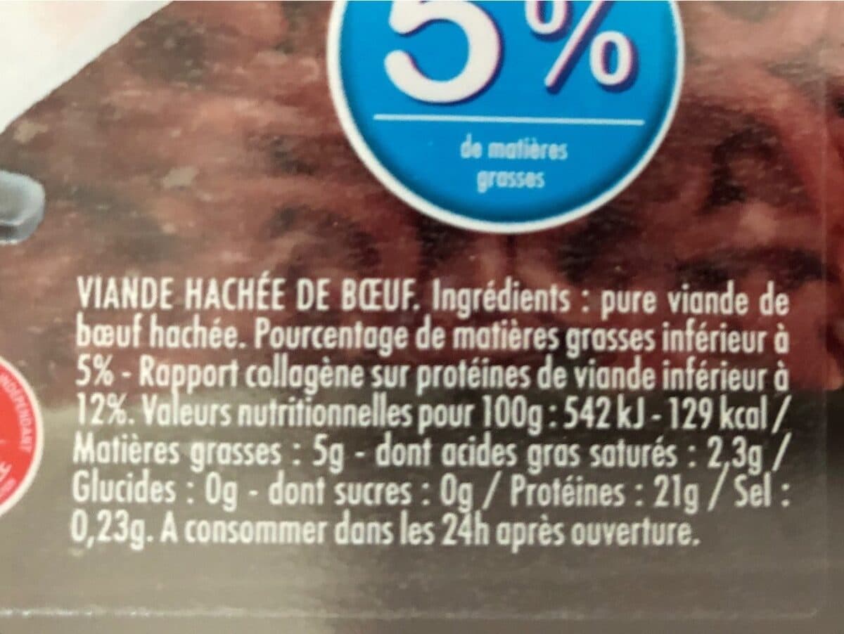 Charal Prêt à cuisiner pur boeuf packshot