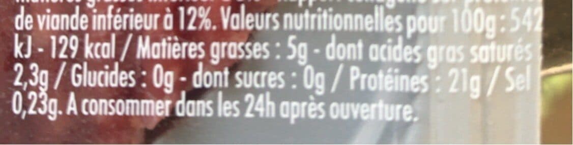Charal Steacks Hachés Pur Boeuf packshot