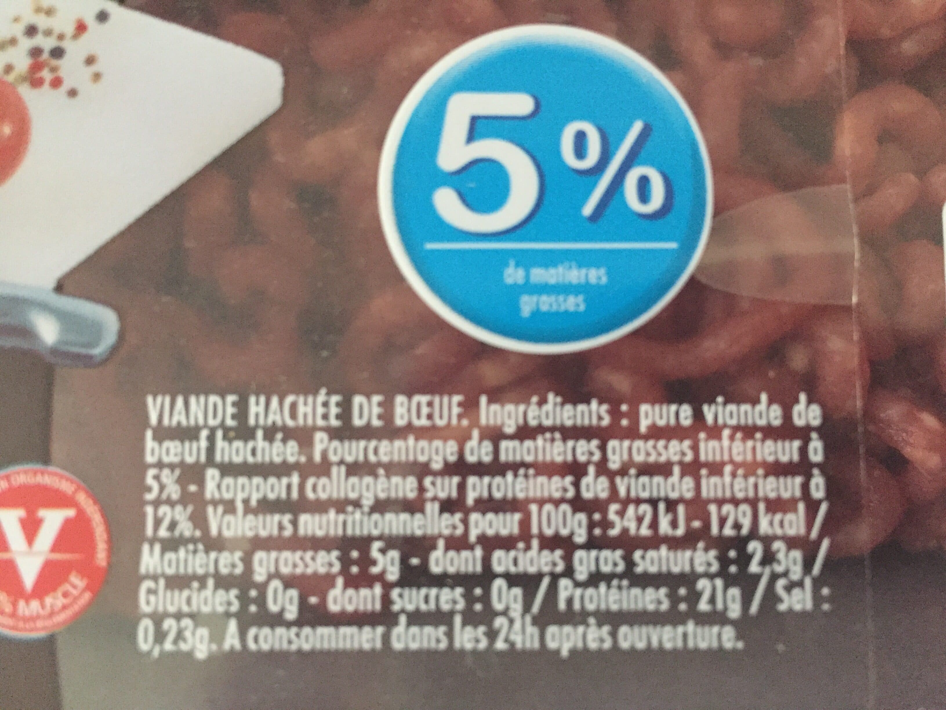 Charal Viande de boeuf 5% de mat gr. packshot
