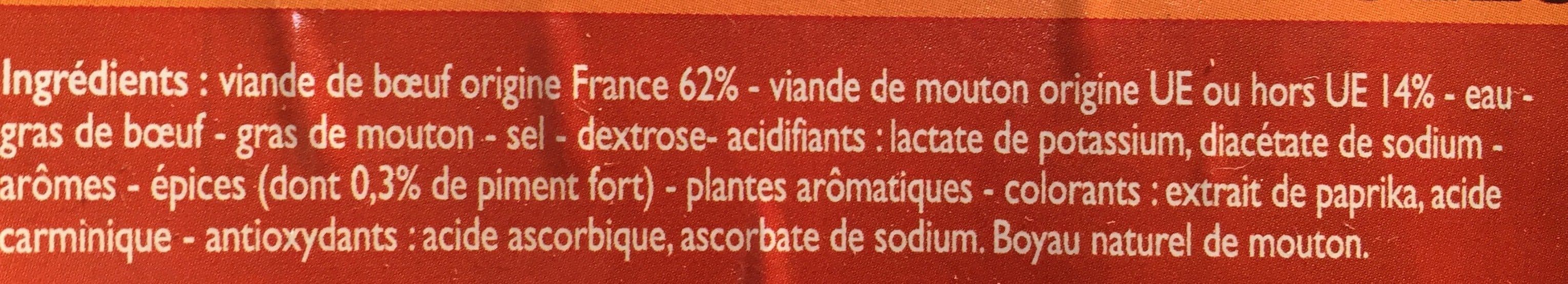 Leader Price Merguez Veritables Epicées packshot