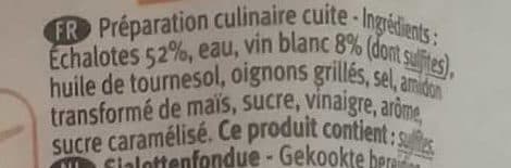 Charal Fondue d’echalottes packshot